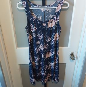 Womens Wallflower, Floral Summer Dress, Size Medium
